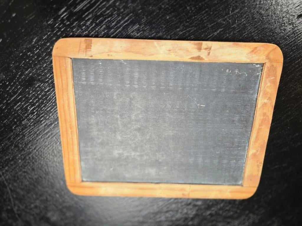 Antiek krijtbord, Ophalen