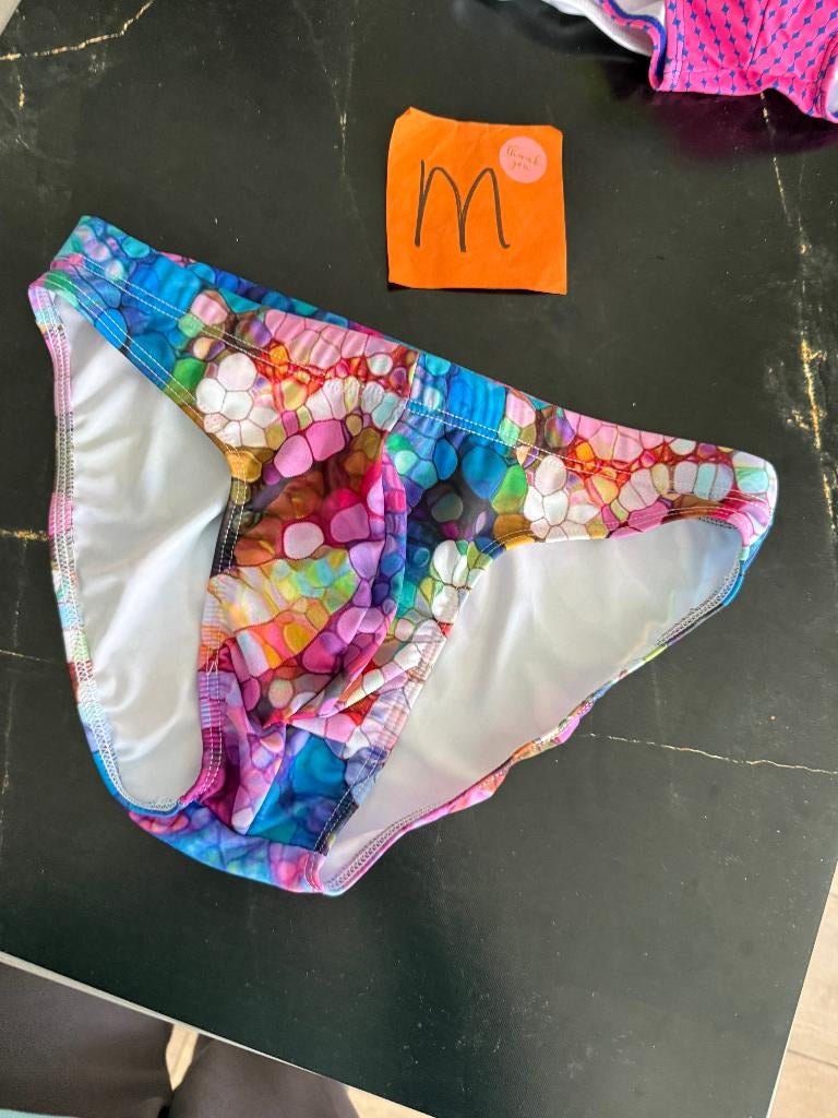 multicolour zwemslip, maat M, pride, Ophalen of Verzenden, Maat 48/50 (M), Zwemslip