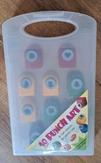 10 Punch Art Craft Ponsen Set in Opbergdoos, Niet van toepassing, Ophalen of Verzenden, Zo goed als nieuw, Onbekend