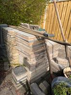 Tuintegels en banden - Gebruikt, diverse maten, Ophalen, Gebruikt, 10 m² of meer, Beton