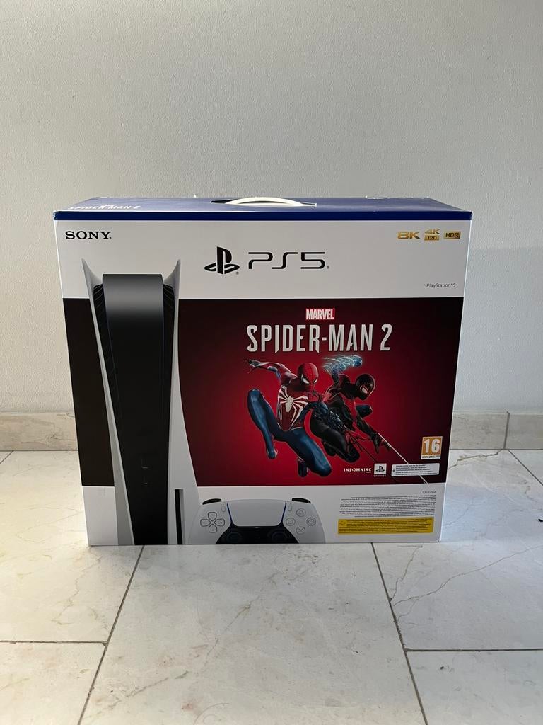 PS5 Disc Edition ALS NIEUW - COMPLEET IN DOOS+Bon & 13 Games, Ophalen, Zo goed als nieuw