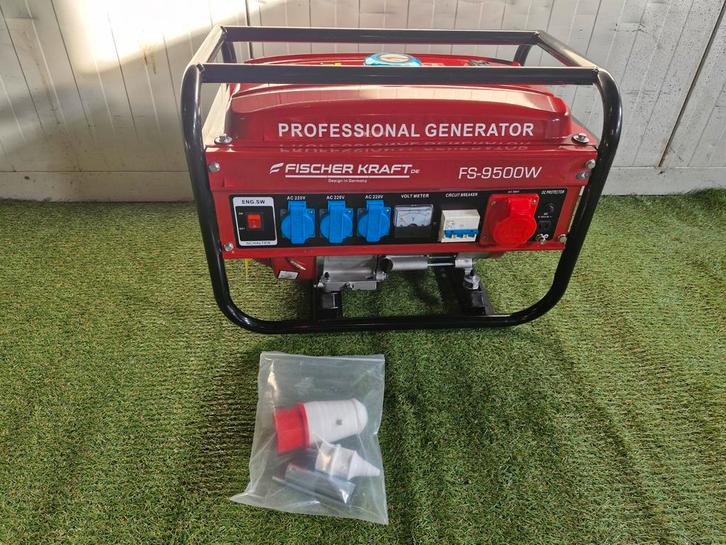 Fisher kraft aggregaat nieuw 9,5kw, Tuin en Terras, Hand-tuingereedschap, Ophalen