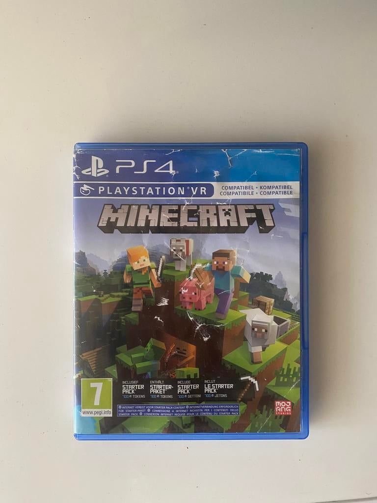 Minecraft PS4 Bedrock Edition disc. Werkt ook voor de PS5., Spelcomputers en Games, Games | Sony PlayStation Vita, 1 speler, Ophalen