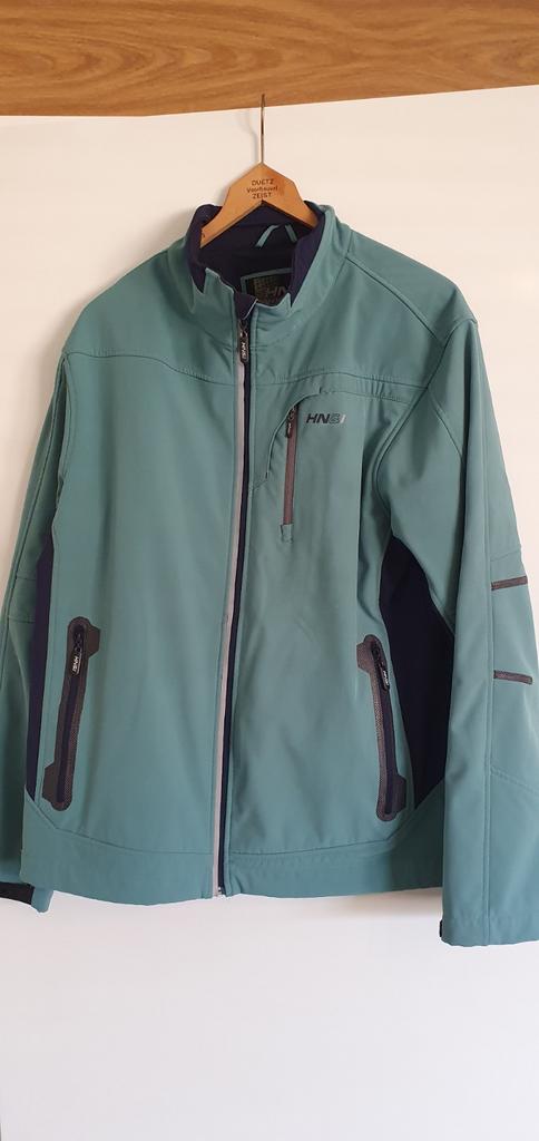 Softshelljas Human nature maat xxl, Ophalen of Verzenden, Zo goed als nieuw, Overige maten, Blauw