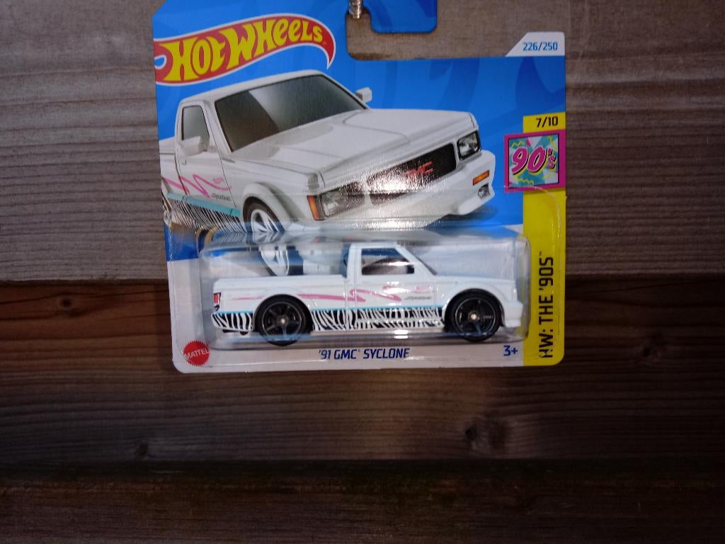 GMC Syclone '91 Hotwheels RealRiders wielen, Ophalen, Nieuw, Auto
