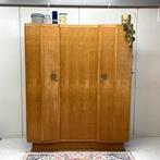 Fraai design vintage sixties kledingkast linnenkast hang leg