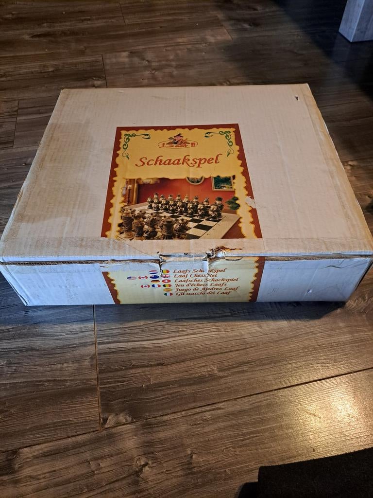 Schaakspel LAAF, Verzamelen, Efteling, Ophalen, Nieuw, Beeldje of Poppetje