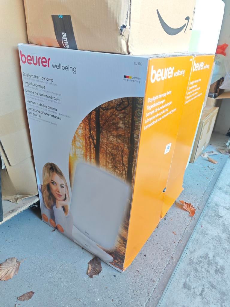 Beurer TL90 Daglichttherapielamp - Nieuw in doos, Ophalen of Verzenden, Nieuw, Overige typen