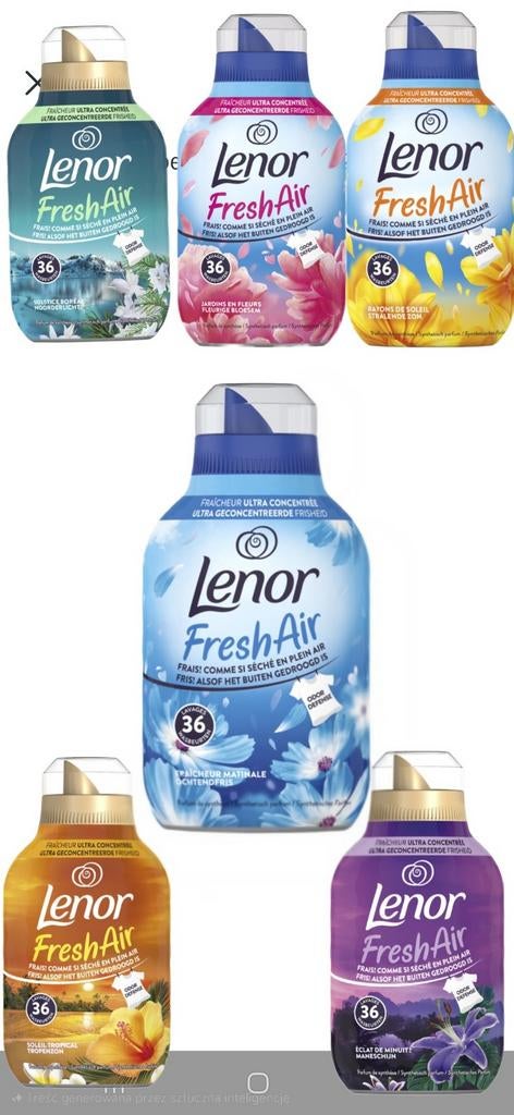 Lenor AirFresh wasverzachter 36 wasbeurten, Ophalen of Verzenden