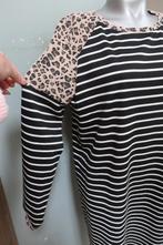 Vero Moda geweldig tuniek of jurk zwart wit en motief L, Vero Moda, Zwart, Maat 42/44 (L), Ophalen of Verzenden