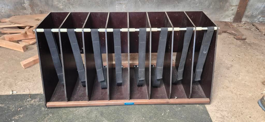 Opbergrek brandweerslangen, 9mm, retro, Ophalen, Gebruikt, Oorlog of Misdaad