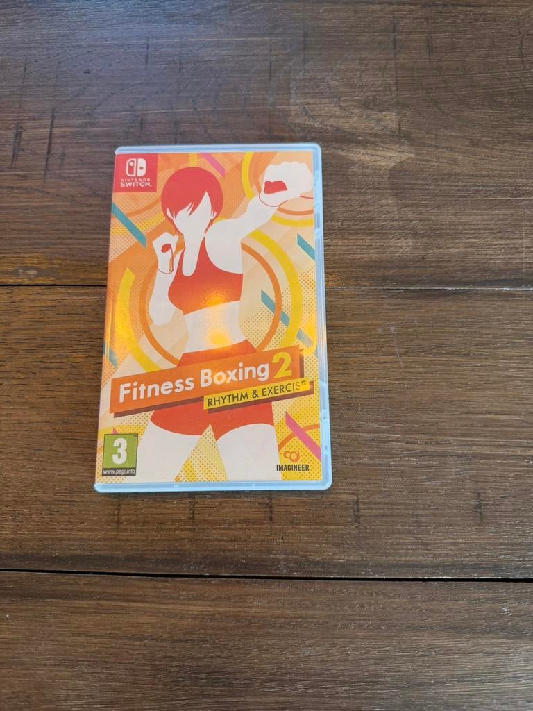 Nintendo switch fitness boxing 2, Ophalen of Verzenden, Zo goed als nieuw