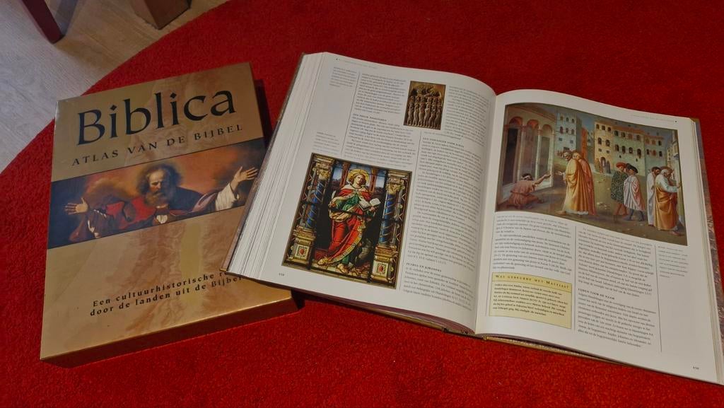 Biblica: Atlas van de Bijbel, Boeken, Ophalen of Verzenden, Zo goed als nieuw, Onbekend, Christendom | Katholiek