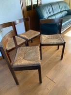 Stoelen (retro), Huis en Inrichting, Stoelen, Ophalen, Gebruikt, Bruin, Jaren 60/70