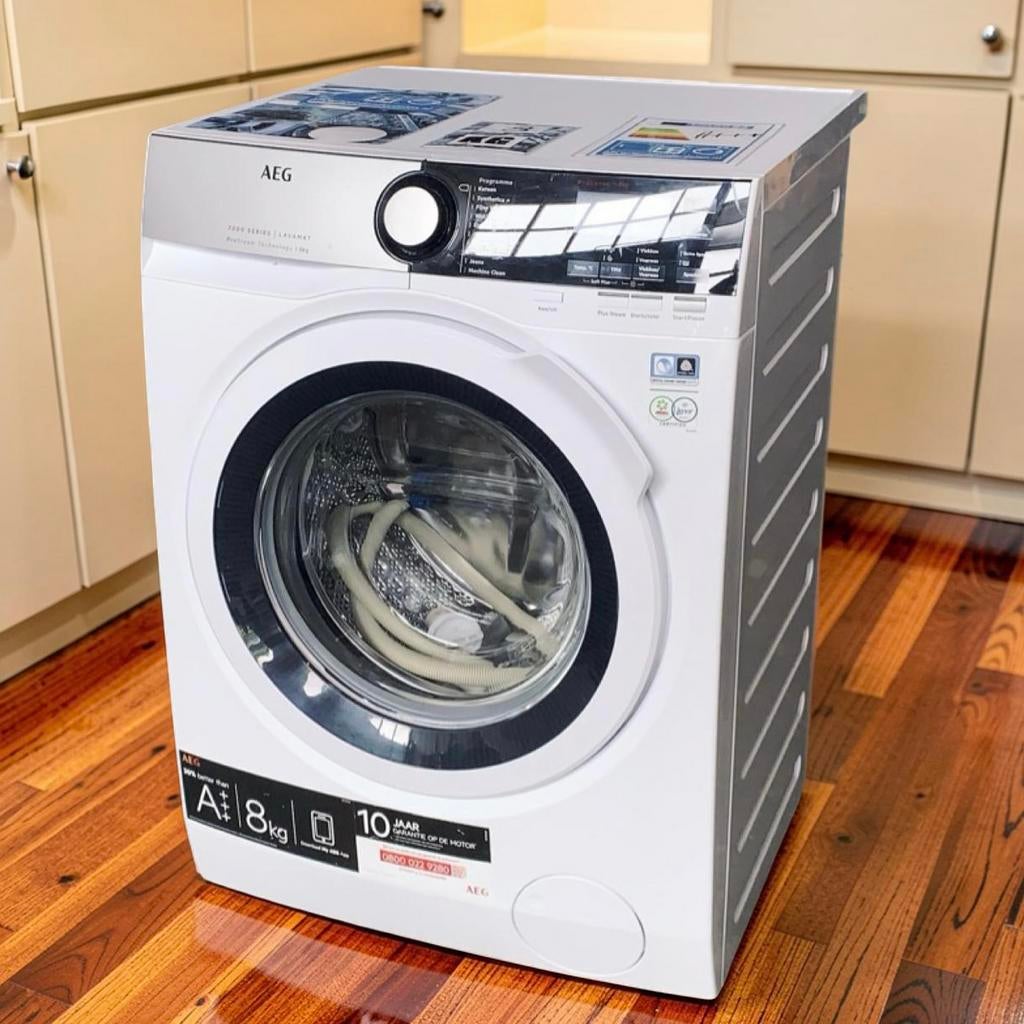 Wasmachine AEG 9kg 8kg 7kg A+++ incl Garantie, Witgoed en Apparatuur, Ophalen, 8 tot 10 kg, 85 tot 90 cm, A