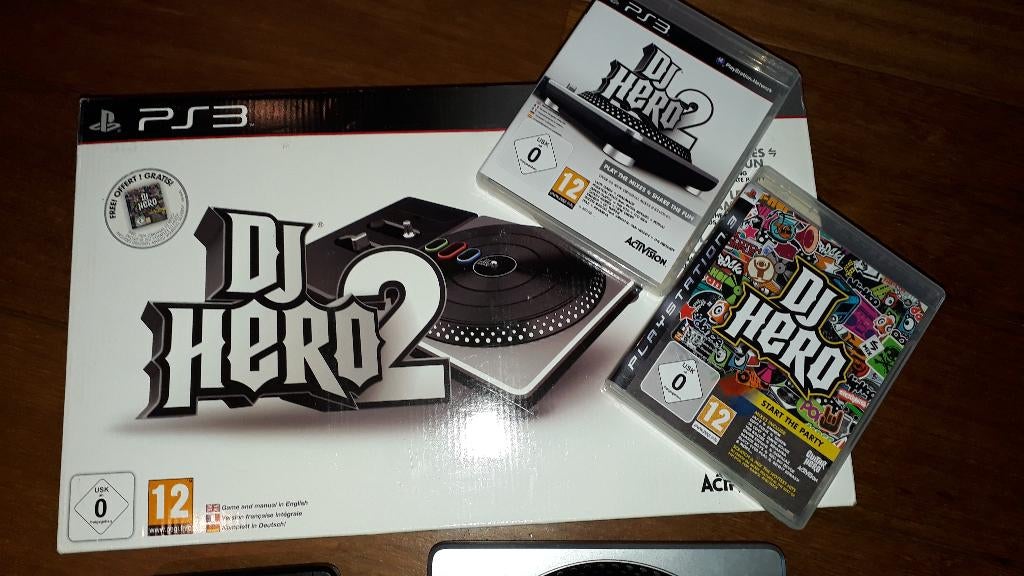 PS3 playstation DJ Hero2, Muziek, 1 speler, Ophalen of Verzenden, Zo goed als nieuw