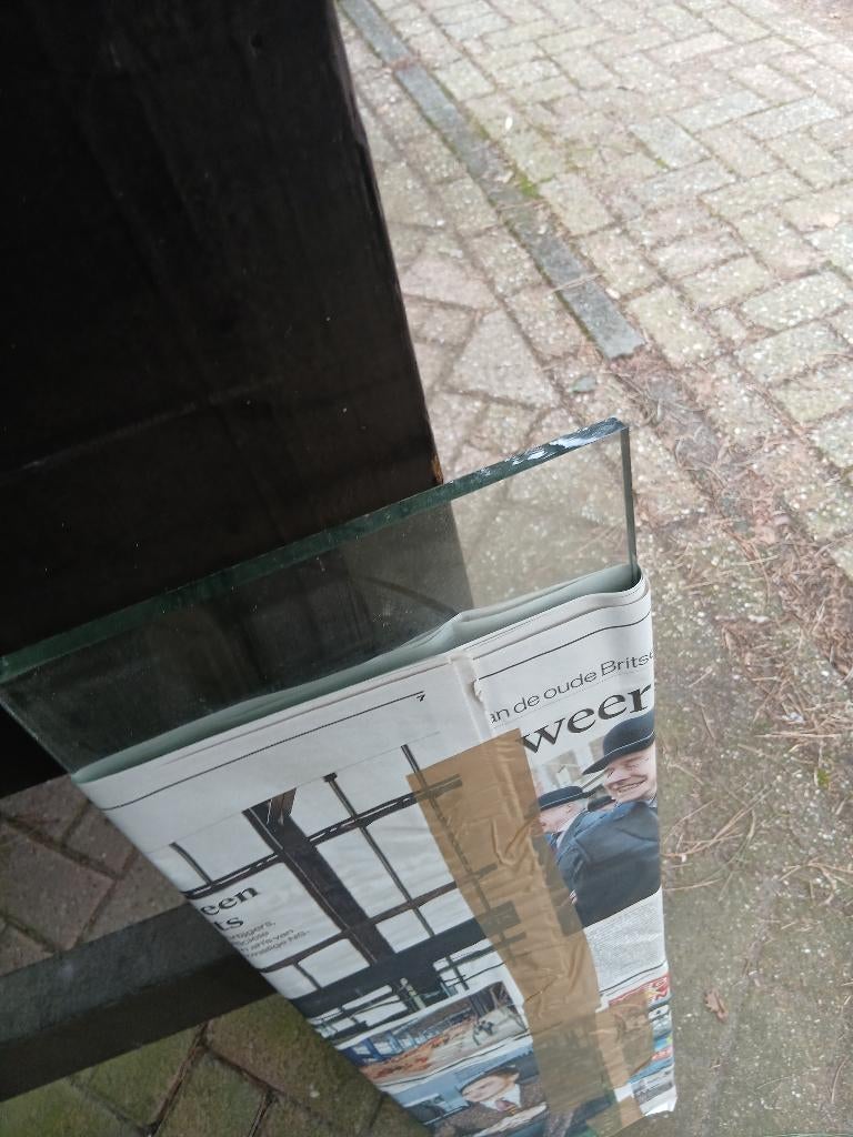 glas doorzichtig, Hobby en Vrije tijd, Knutselen, Ophalen, Zo goed als nieuw, Knutselwerk