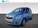 Opel Agila 1.2 Enjoy, Auto's, 12 maanden, 4 cilinders, Blauw, Origineel Nederlands