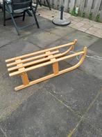 Inklapbare slee met trekkoord., Ophalen, Gebruikt, Hout