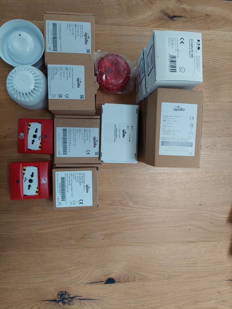 Apollo brandmelder/slowwhoop/flitslicht onderdelen, Verzenden