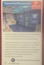 Thermen Bad Nieuweschans Voordeelbon, Tickets en Kaartjes, Drie personen of meer, Kortingsbon, Spa of Sauna