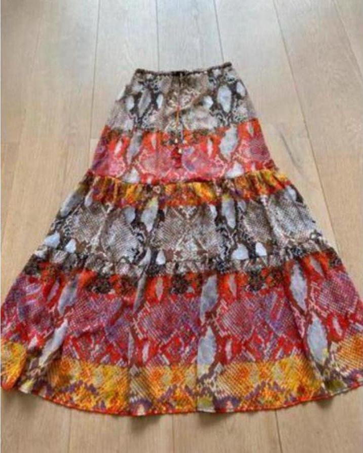 Hale bob rok S nieuw maxi, Kleding | Dames, Rokken, Ophalen of Verzenden, Zo goed als nieuw, Maat 36 (S), Rood