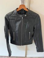 Nikkie leren jas maat 34, Ophalen of Verzenden, Zo goed als nieuw, Maat 34 (XS) of kleiner, Zwart