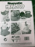 Numatic HEPA-flo stofzuigerzakken, Ophalen of Verzenden, Nieuw