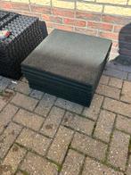 Rubber tegels 50x50, Ophalen, Gebruikt, Rubber, 5 tot 10 m²