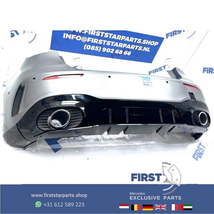 W177 BUMPER A KLASSE A35 AMG ACHTERBUMPER COMPLEET Origineel, Auto-onderdelen, Carrosserie en Plaatwerk, Bumper, Mercedes-Benz