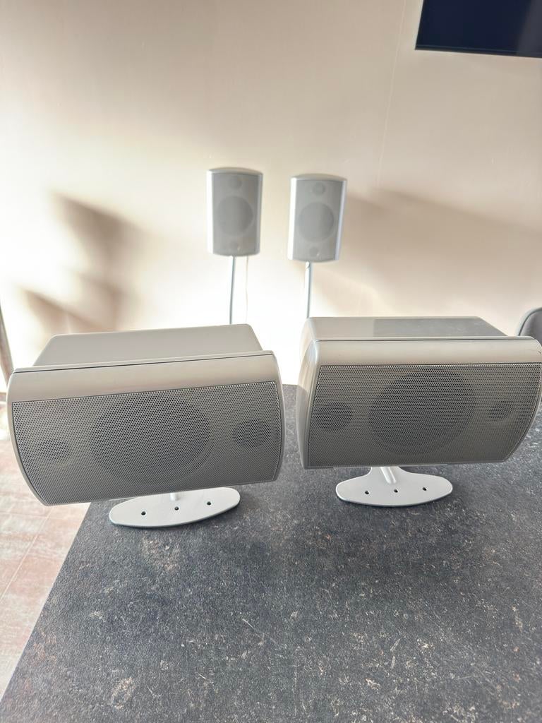 TMA Compact 20 speakerset met standaarden, Audio, Tv en Foto, Luidsprekers, Overige merken, Gebruikt, Ophalen of Verzenden, Minder dan 60 watt