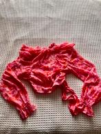 Olivia & Kate roze bloemenprint Blouse, Kleding | Dames, Ophalen of Verzenden, Zo goed als nieuw, Maat 36 (S), Roze