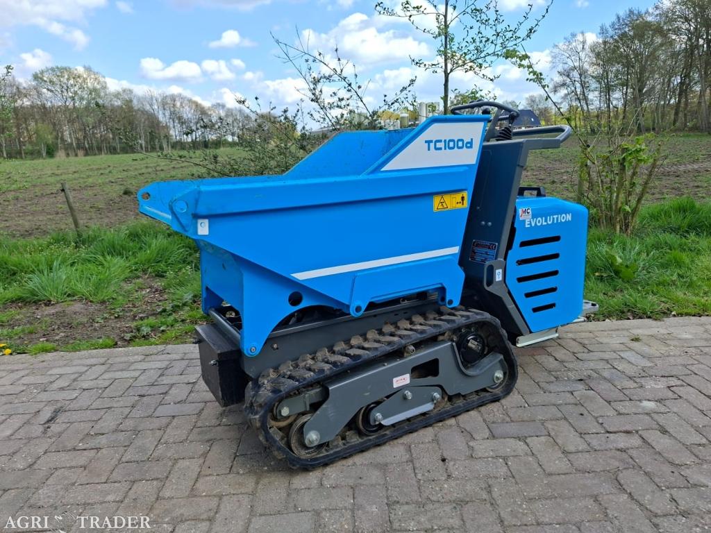 Messersi TC100D Rupsdumper | bj 2023 | 96 uur |, Zakelijke goederen, Machines en Bouw | Kranen en Graafmachines, -, Dumper, Niet opgegeven