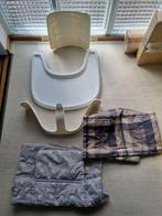 Complete verkleiningsset voor tiptrapstoel en 2x kussenset, Ophalen of Verzenden, Gebruikt, Meegroeistoel, Stoelverkleiner