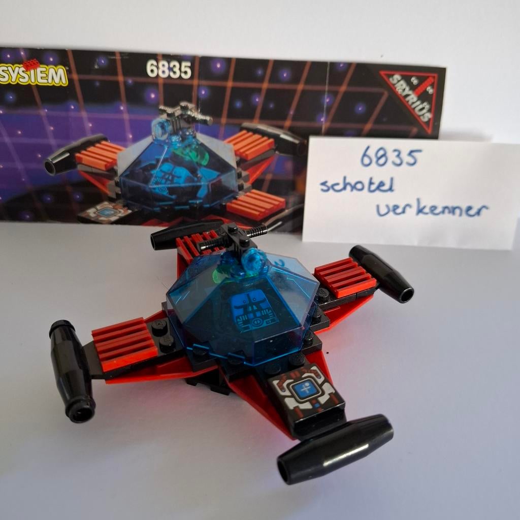 Lego 6835 schotelverkenner, spyrius, lego system, space, Ophalen of Verzenden, Zo goed als nieuw, Complete set, Lego