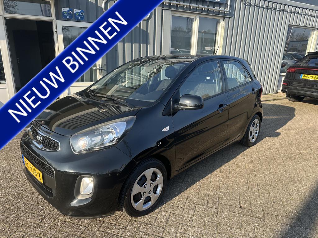 Kia Picanto 1.0 CVVT ComfortLine (bj 2016), Auto's, Kia, Voorwielaandrijving, Euro 5, Stof, Gebruikt