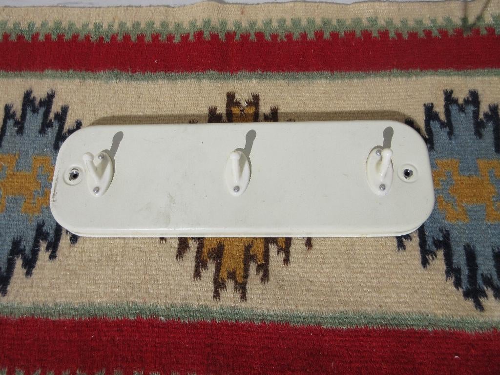 Vintage Brabantia theedoeken rekje, Beige, Ophalen of Verzenden, Metaal, Brabantia