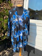 YOEK MT M 42/44 2 DELIG, Kleding | Dames, Grote Maten, Ophalen of Verzenden, Zo goed als nieuw, Zwart, Jurk