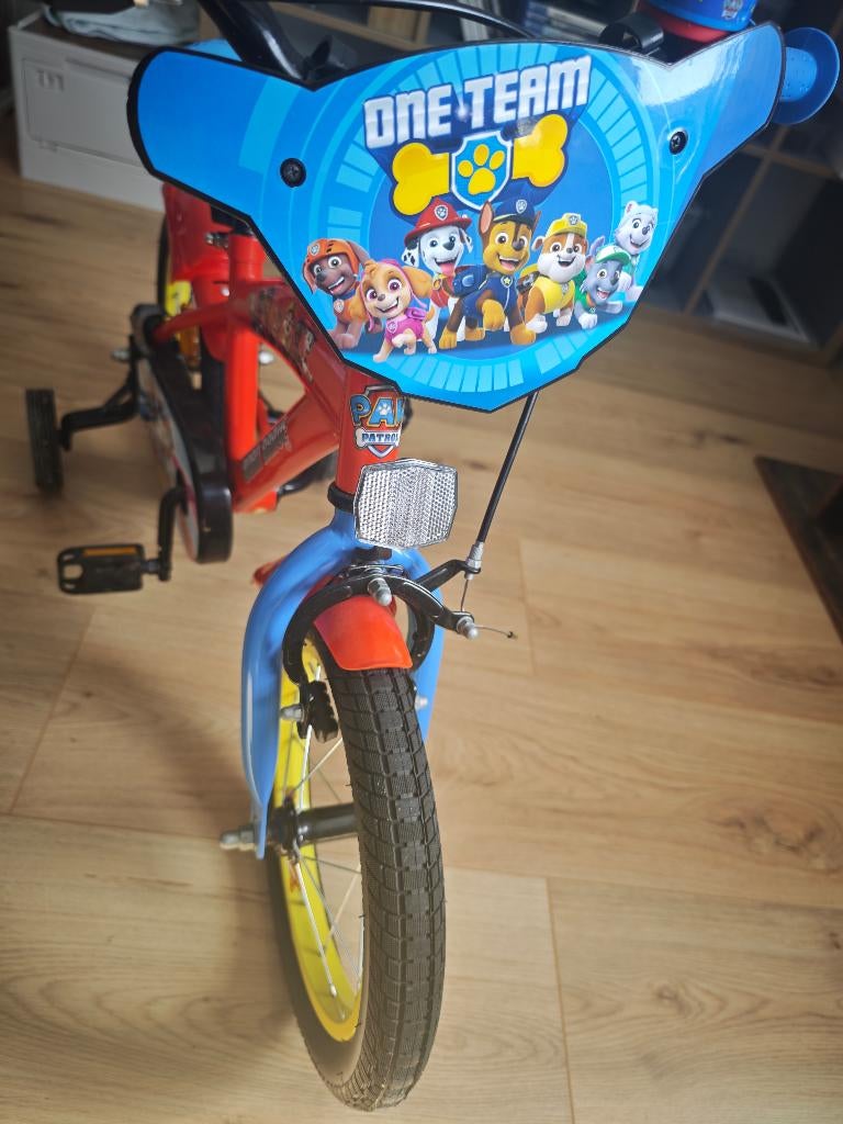 Paw Patrol kinderfiets 14 inch, Fietsen en Brommers, Fietsen | Kinderfietsjes, Ophalen, Gebruikt, Minder dan 16 inch, Onbekend