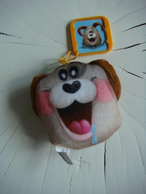 Knuffel hond, Zo goed als nieuw, Klein (minder dan 20 cm), Bruin, Hond