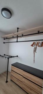 Industrieel Inloopkast Systeem / Kledingrek, Ophalen, Zo goed als nieuw