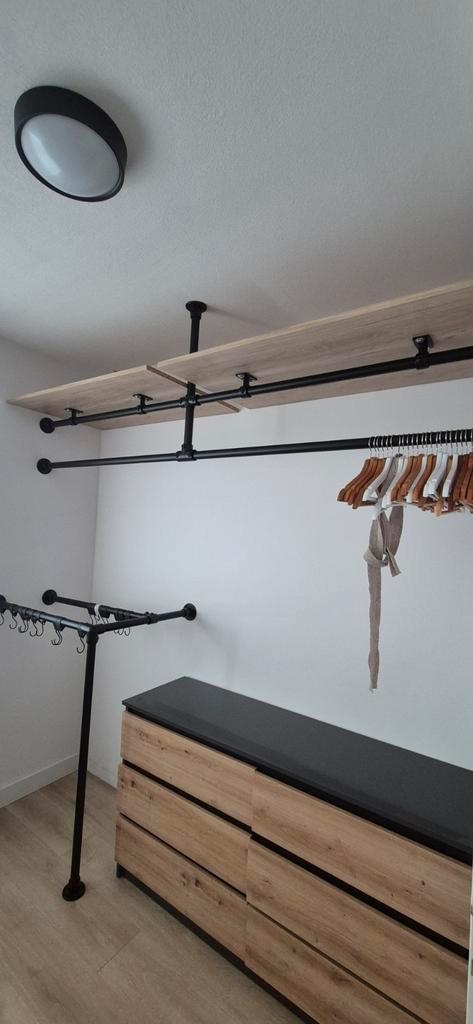 Industrieel Inloopkast Systeem / Kledingrek, Kleding | Dames, Kledingrekken, Zo goed als nieuw, Ophalen