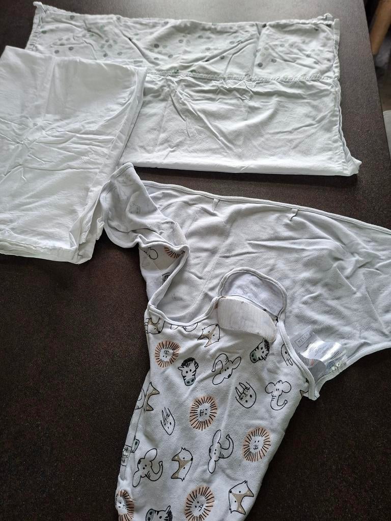 Meyco, Prénatal en Hema Inbakerdoek & dekens 70x90 90x120, Ophalen of Verzenden, Zo goed als nieuw, Minder dan 70 cm, Bakerzak of Bakerdoek