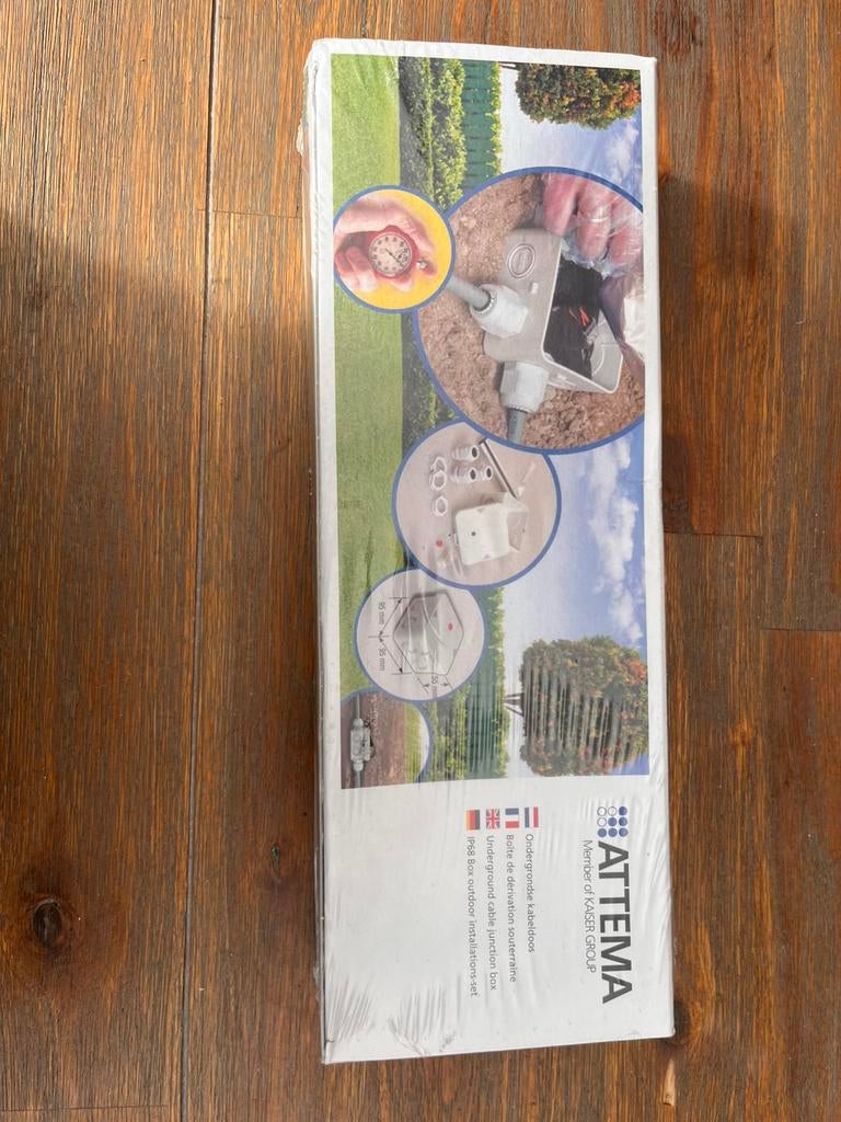 ATTEMA Ondergrondse kabeldoos, Ophalen of Verzenden, Overige landen, Los biljet