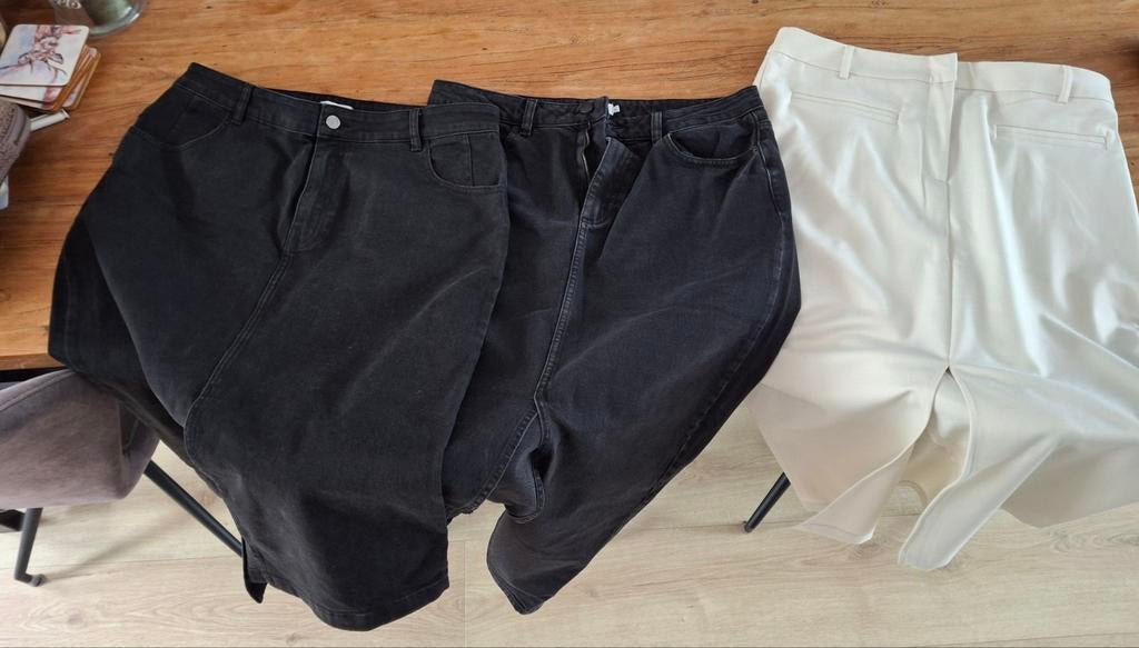 3 rokken, 2 lange en 1 kortere zwarte, Kleding | Dames, Rokken, Zwart, Maat 42/44 (L), Ophalen of Verzenden, Zo goed als nieuw