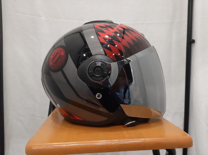 Bayern munchen helm maat M scorpion exo city helm motor M, Motoren, Kleding | Motorhelmen, Dames, Heren, Jethelm, M, Overige merken