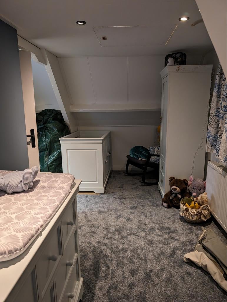 Babykamer meubel set in landelijke stijl, Ophalen, Zo goed als nieuw, Jongetje of Meisje