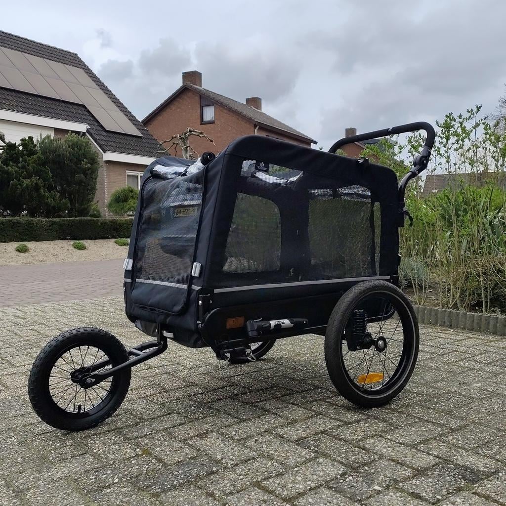 Kesser hondenfietskar (ook om te bouwen naar buggy), Ophalen, Zo goed als nieuw