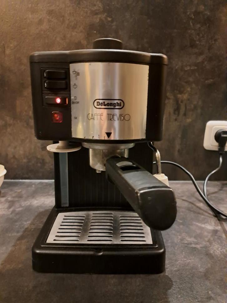 DeLonghi Caffè Treviso Espressomachine, Witgoed en Apparatuur, Koffiezetapparaten, Gebruikt, Gemalen koffie, Espresso apparaat