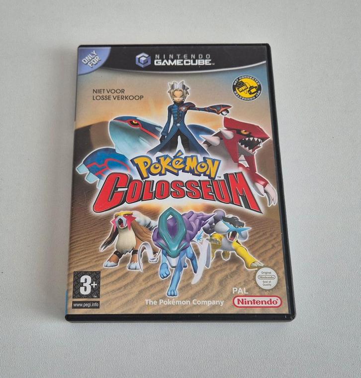 Pokemon Colosseum & Box Ruby & Sapphire Nintendo Gamecube, Spelcomputers en Games, Games | Nintendo GameCube, Gebruikt, Avontuur en Actie